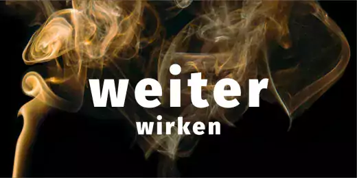weiter wirken weiter wirken – Zeit für Spenden