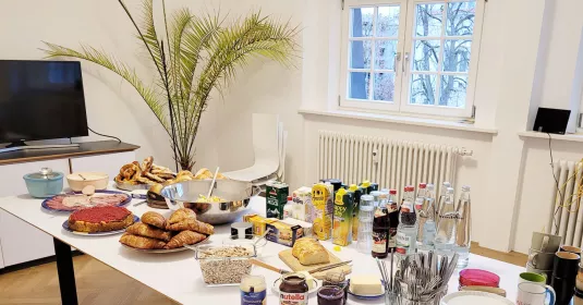 Neujahrsbrunch 2023 in der Augsburger Agentur elfgenpick